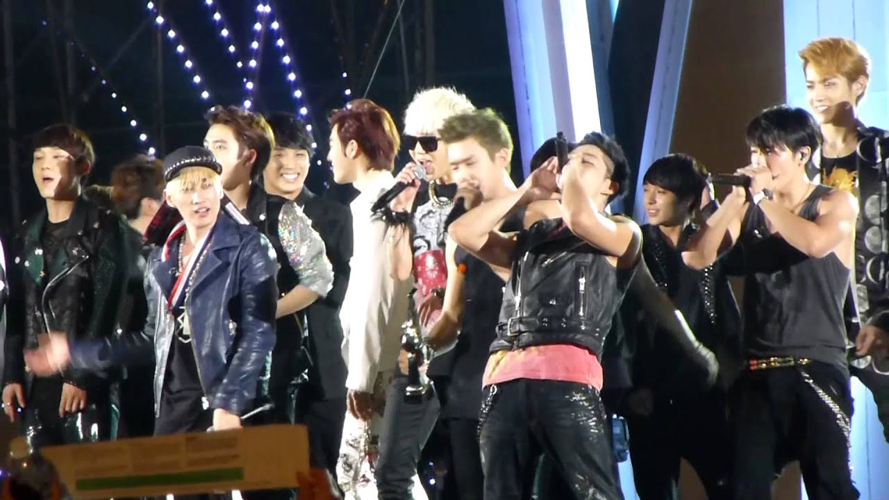 [Full HD] [Fancam] 130115 27th GDA ~ Ending with Super Junior