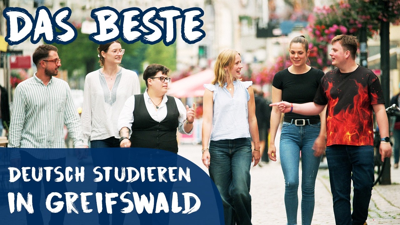 Das Beste: Deutsch studieren an der Universität Greifswald!