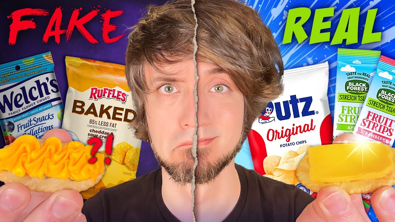 Real Food vs. Fake Food
