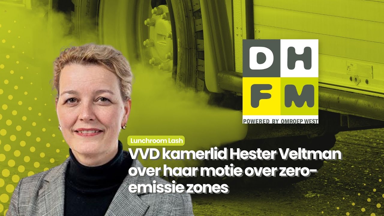Tweede Kamerlid Hester Veltman (VVD) over zero-emissiezones | Lunchroom Lash | Den Haag FM