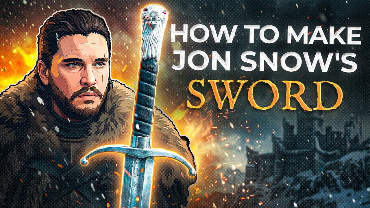 Crafting Jon Snow's sword. Real-life Longclaw