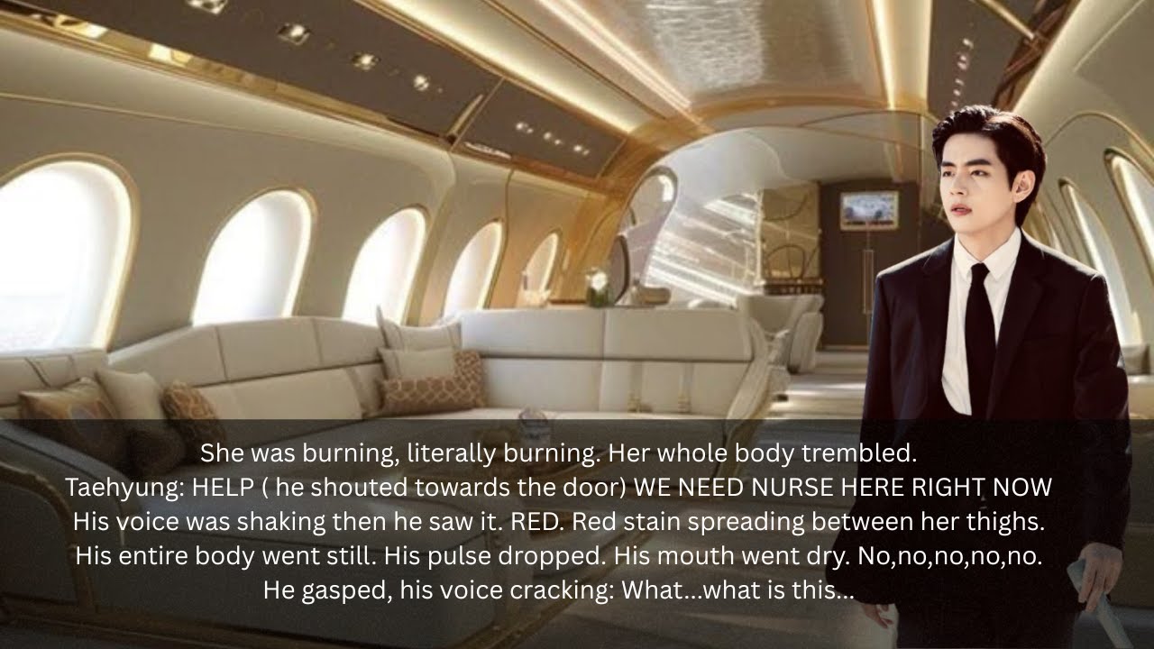 [Taehyung oneshot] When you gave birth on a flight in front of your ex who left you 6 months ago...