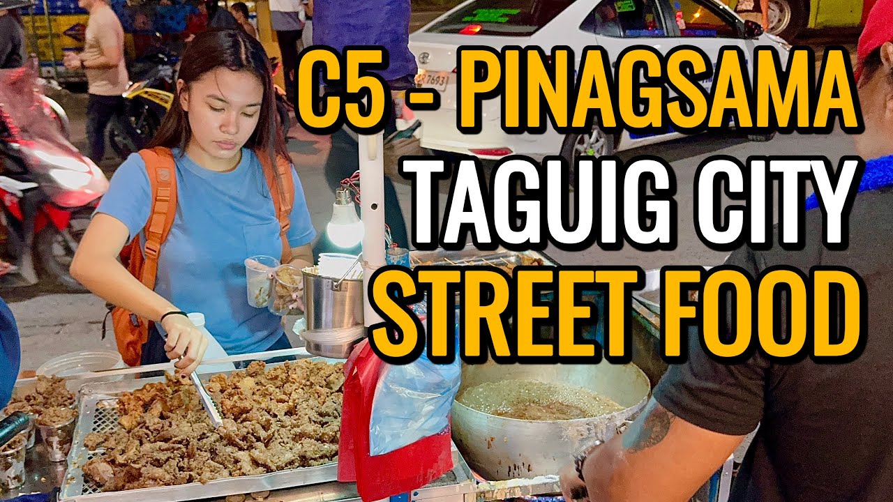 STREET FOOD PHILIPPINES 🇵🇭 | The Other Side of BGC – Pinagsama Taguig Street Food Walk