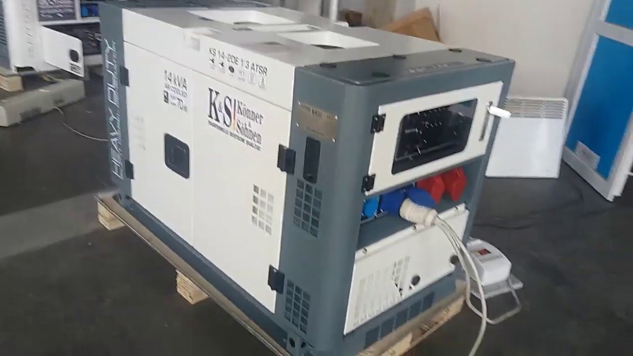 Дизельный генератор Konner&Sohnen KS 14-2DE 1/3 ATSR