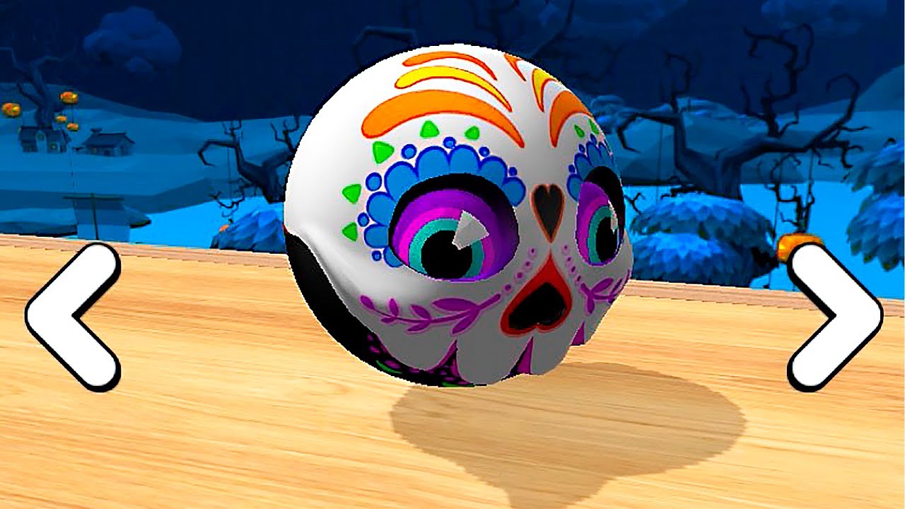Going Balls - New MASK Ball & Halloween Map! Updated Race-437