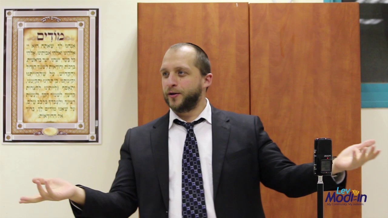 Rav Gav Friedman - Behind The Masks - Lev Modiin