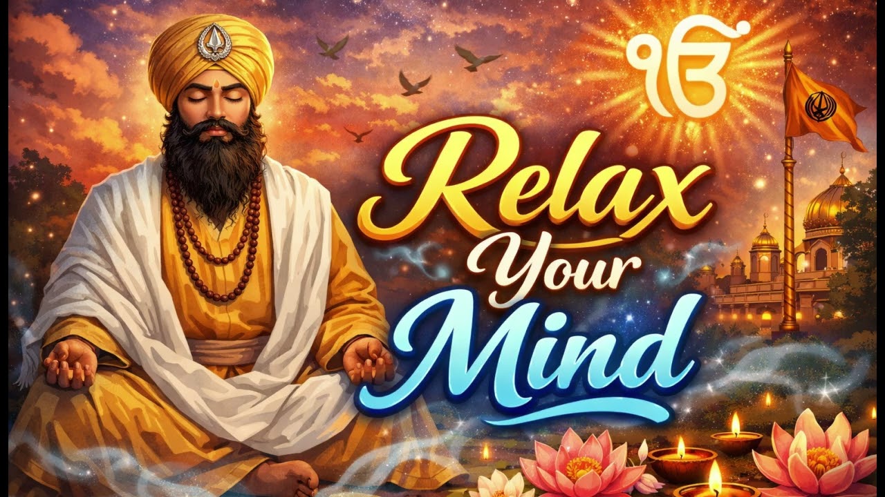 Relax Your Mind | Sikh Meditation Music | Peaceful & Spiritual Healing