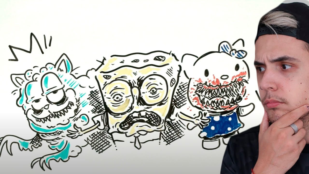 SERIES ANIMADAS CREEPYS EL ORIGEN | DRAW MY CREEPYPASTA