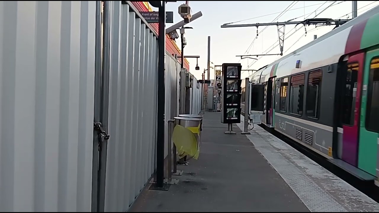 RER B départ imminent de Arcueil Cachan destination saint Rémy les Chevreuse