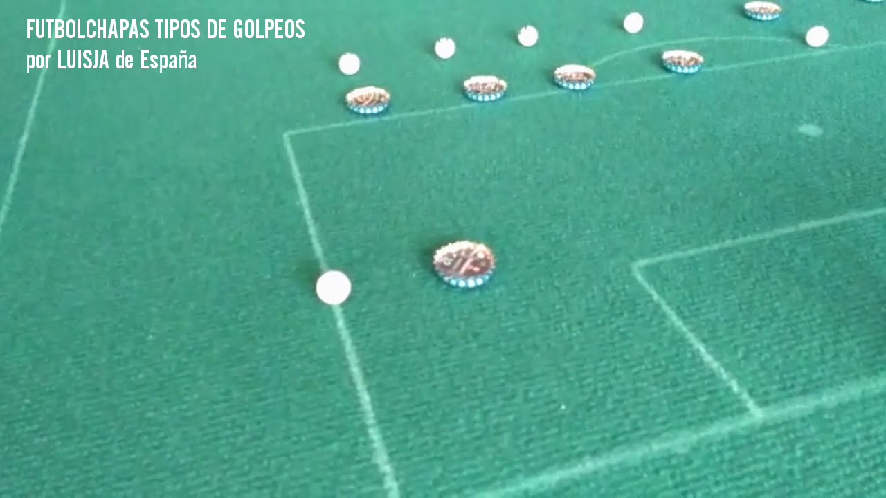 Futbolchapas - Tipos de golpeos