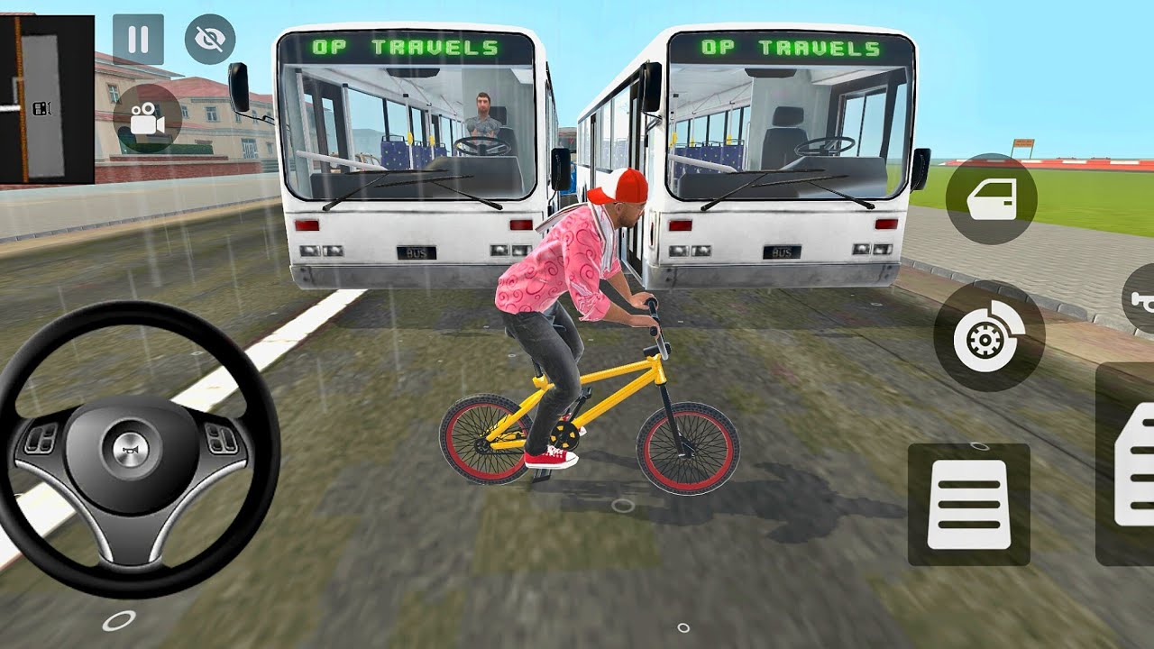 🚐 Franklin ordered an Indian bus and drives in Indian Theft Auto Simulator 🥰 gamplay video 🥰