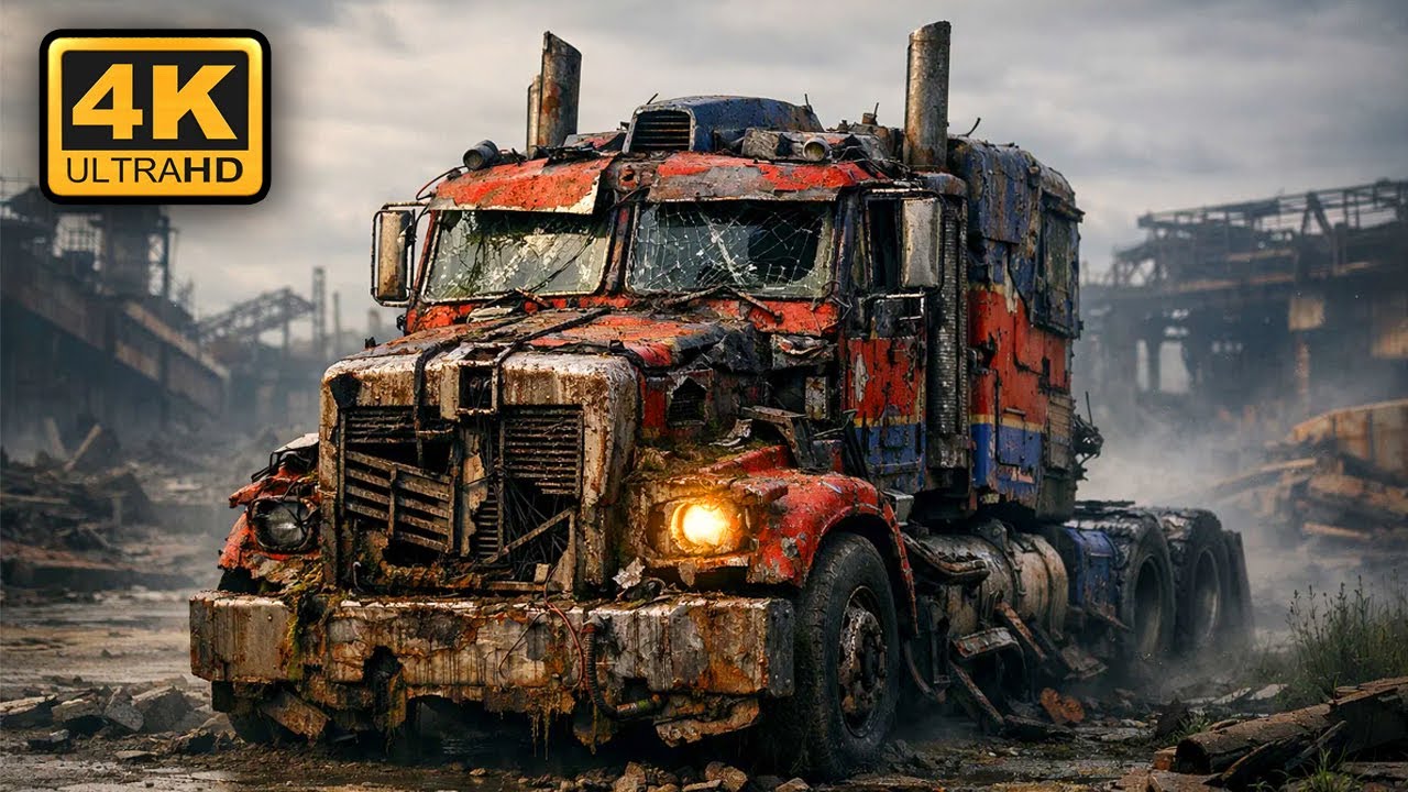 I Found an Abandoned Optimus Prime Truck in the Jungle… Then Restored It 😱