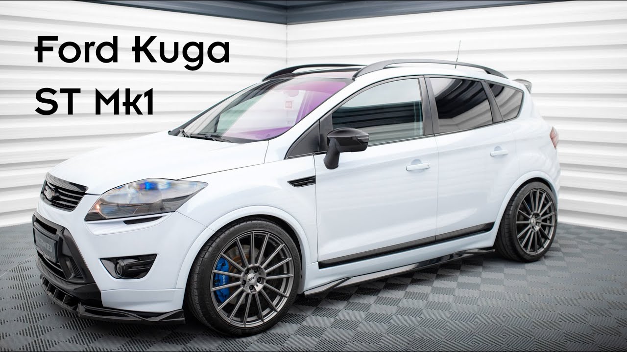 Ford Kuga ST Mk1 (2008 - 2013) | Maxton Design Splitter Set | Presentation #336
