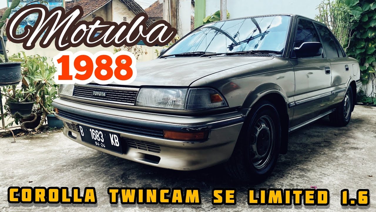 Review Toyota Corolla Twincam SE Limited 1.6 1988 | Motuba Irit dan Bandel