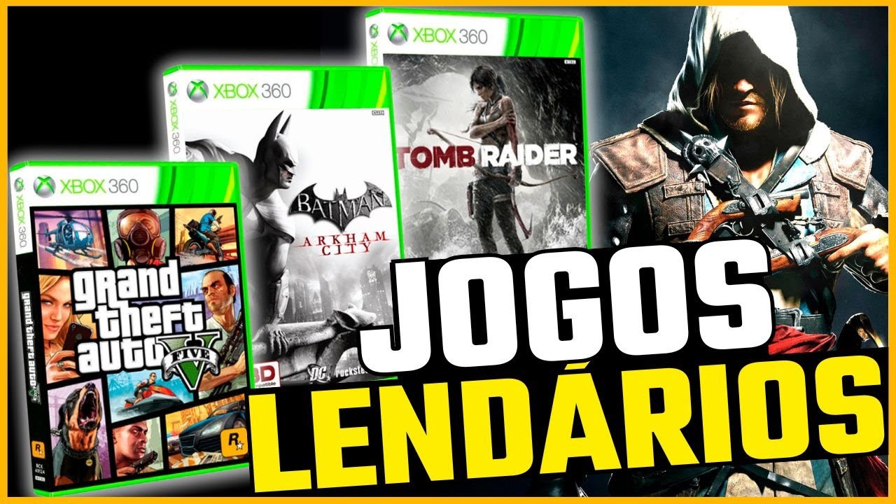TOP 10 Melhores JOGOS do XBOX 360 de TODOS OS TEMPOS !!!