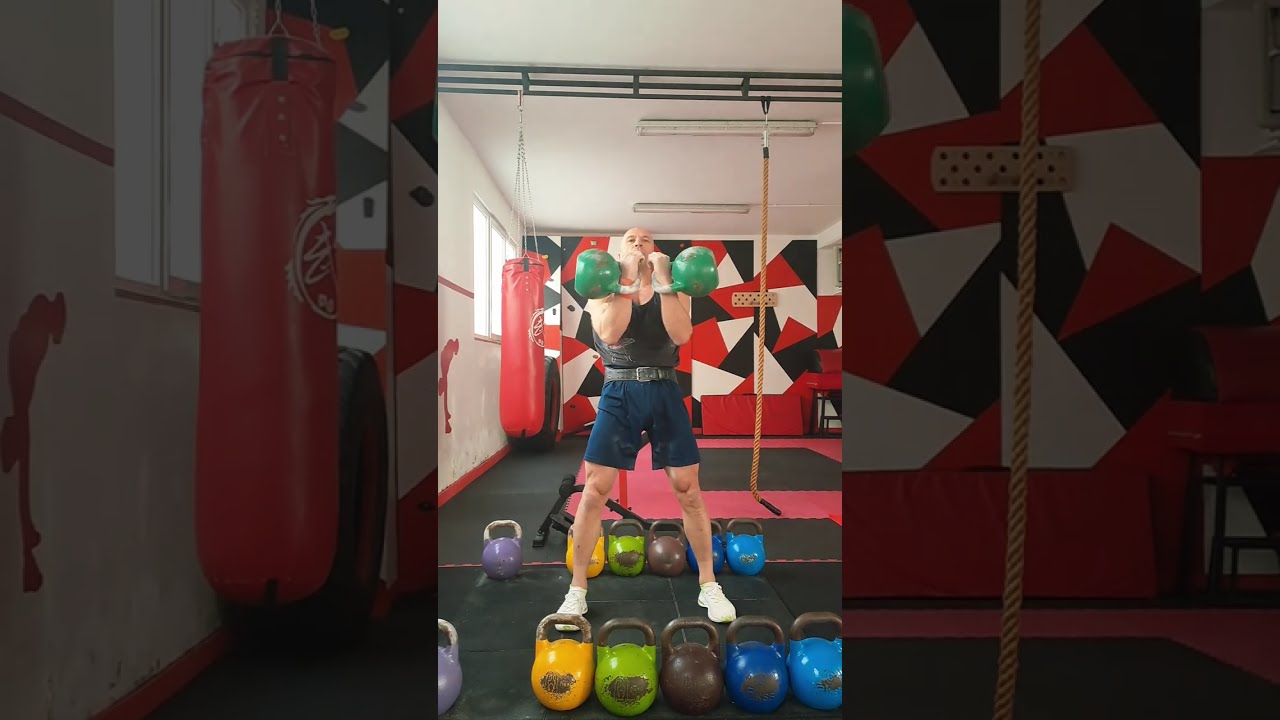 Long Cycle training 18+18/10'-150 reps Oleh Ilika MSIK February 17, 2026 #Kettlebell #WKSF 