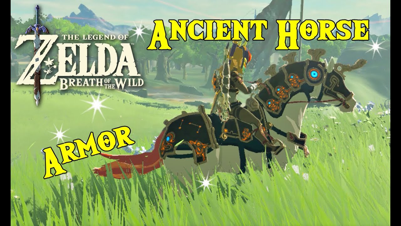 Horse Armor in Breath of The Wild Zelda