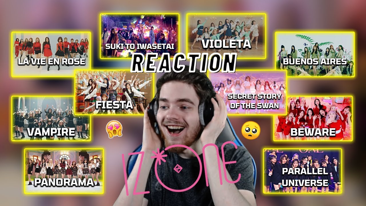 THE IZ*ONE SPECIAL: ALL MUSIC VIDEOS REACTION + REVIEW