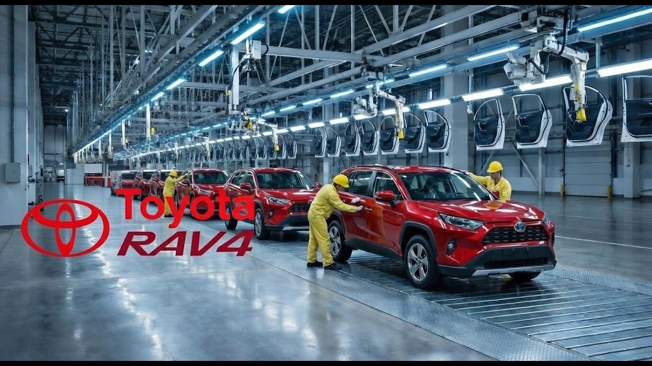 Dentro de la fábrica del Toyota RAV4 – Proceso completo SUV 6ª gen #ToyotaRAV4 #ToyotaFactory #SUV |