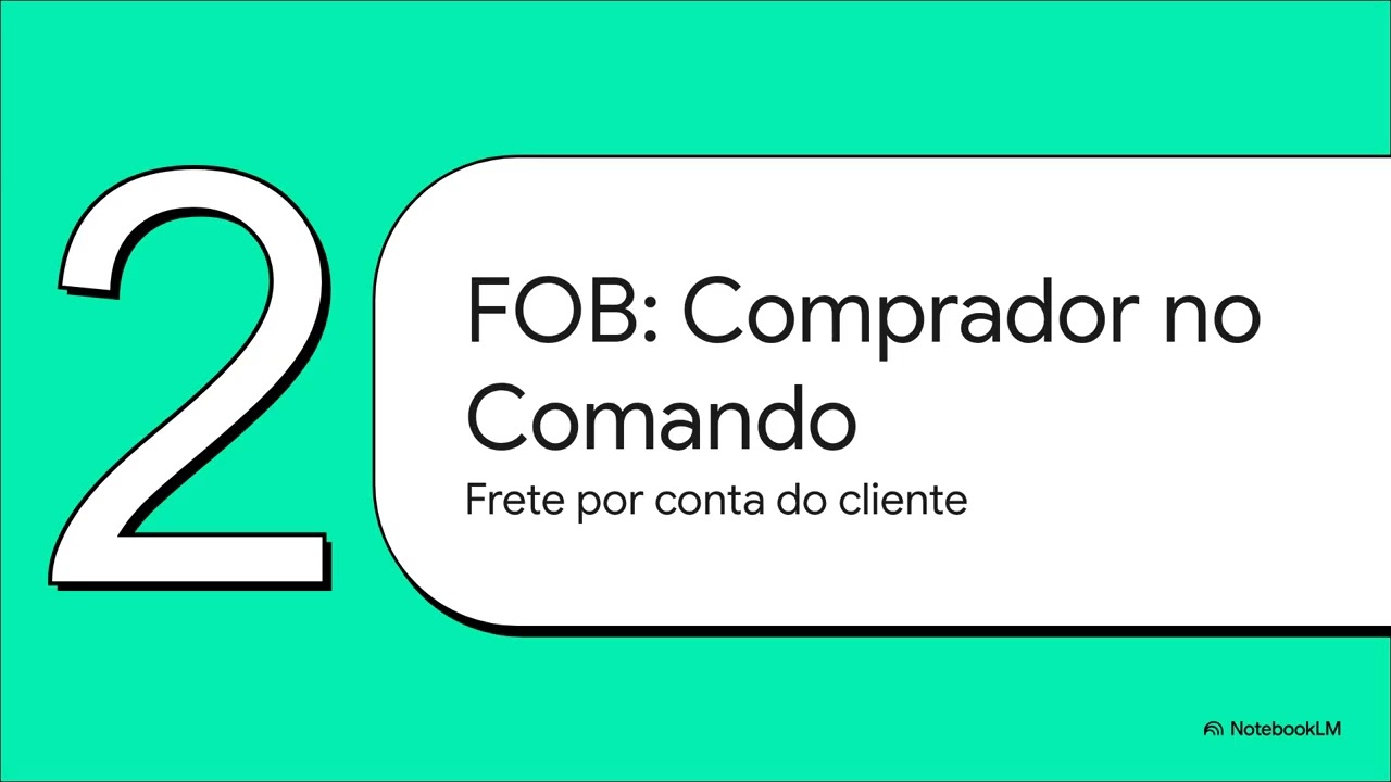 Frete CIF e FOB  Quem Paga
