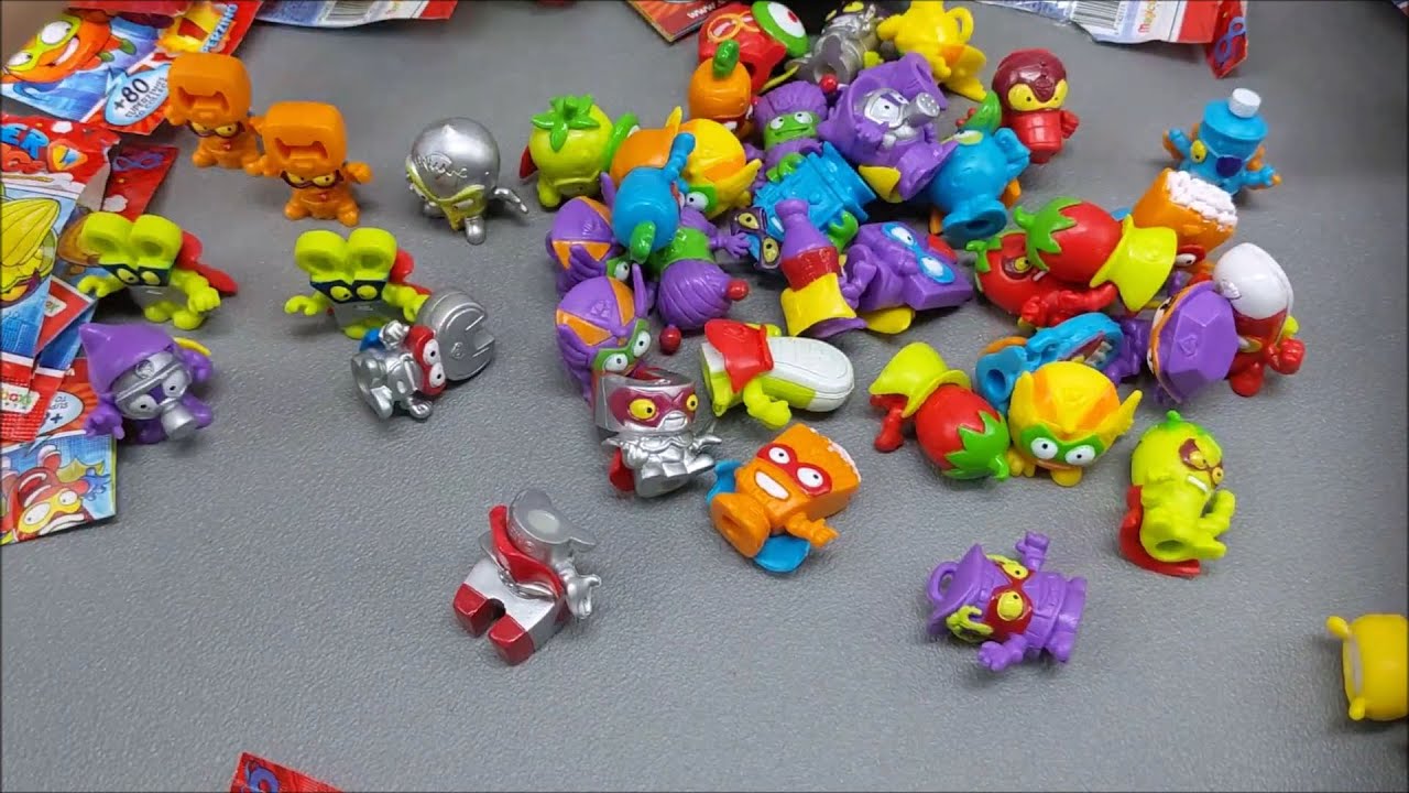 50er Blister Pack Unboxing Super Zings (Teil 2)