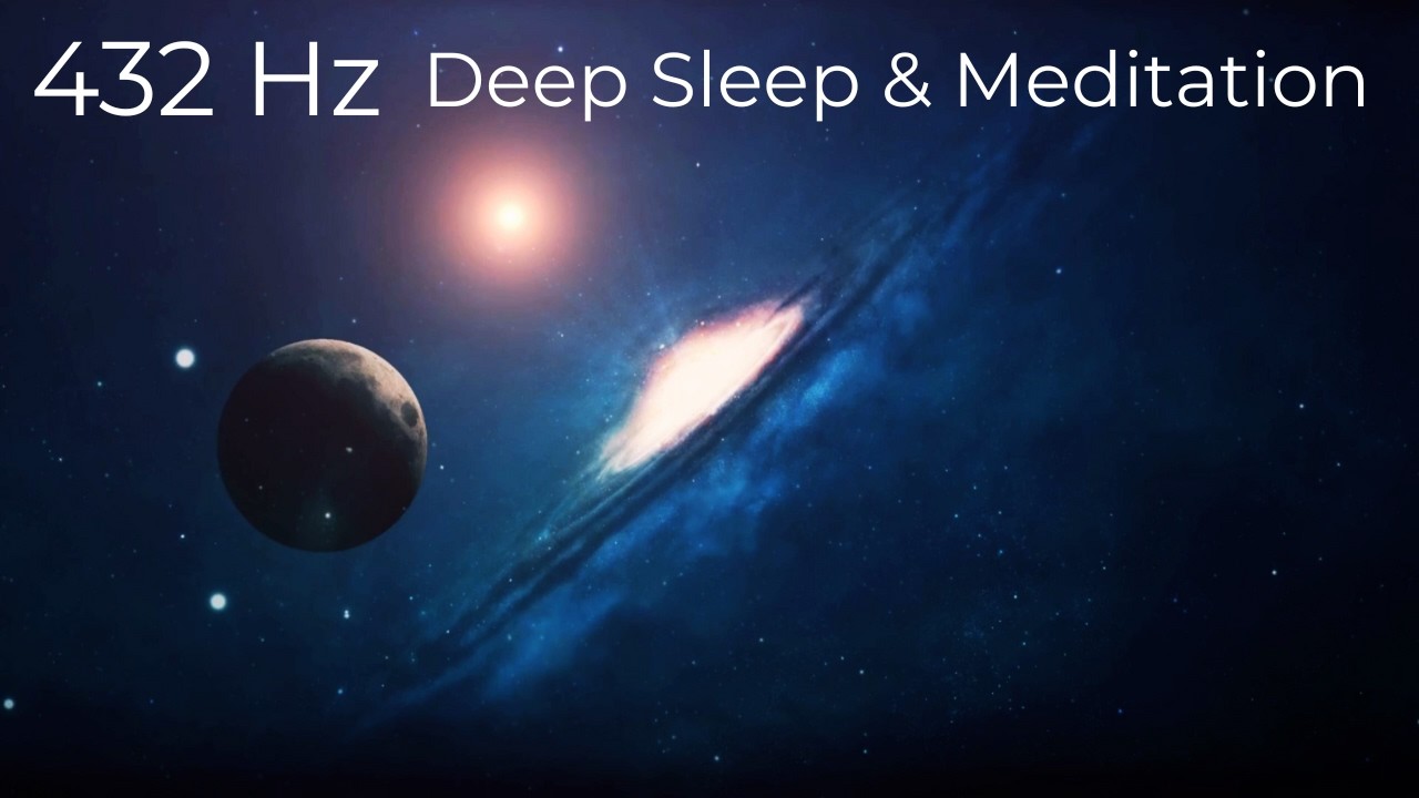 432Hz – Deep Sleep Brain Healing | Alpha Wave Meditation to Release Stress & Anxiety