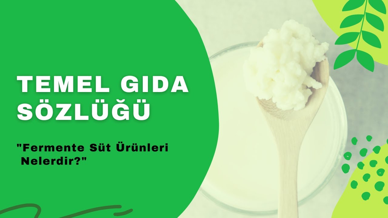 Fermente Süt Ürünleri Nelerdir?