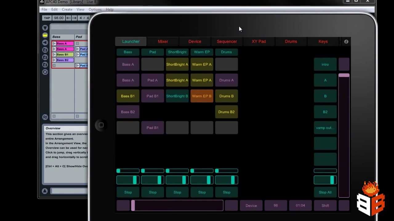 BitBurner: TouchOSC & Abelton Live How-to