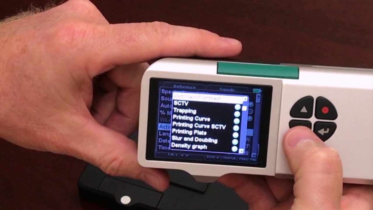SpectroDens  Function Setup