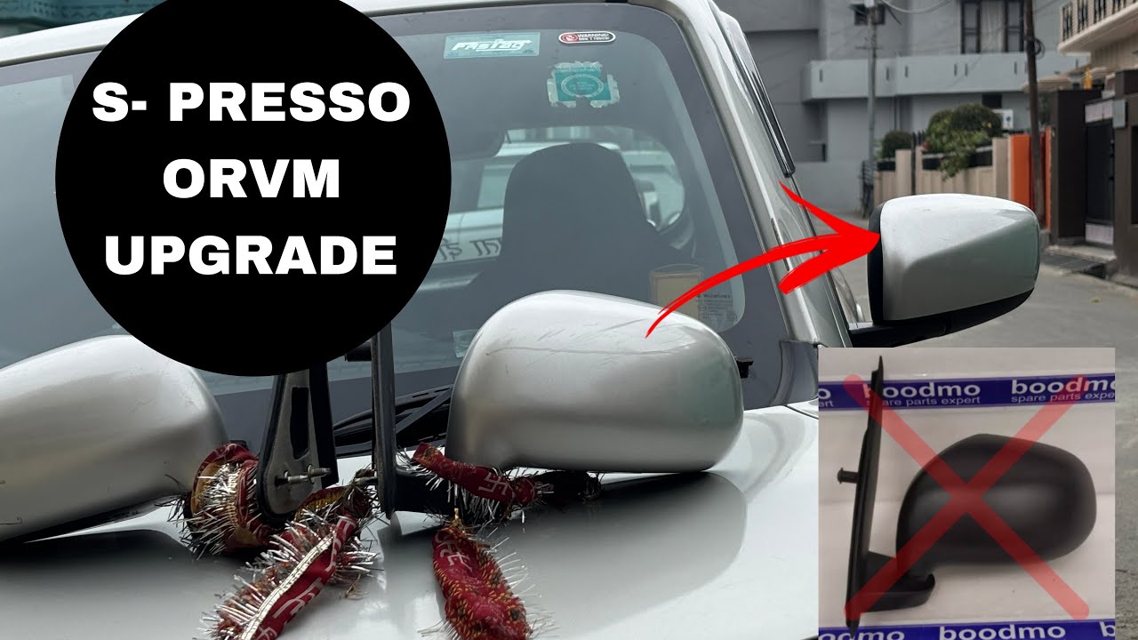 S-Presso ORVM Upgrade | Adjustable Mirrors under 1600 | SwiftShift