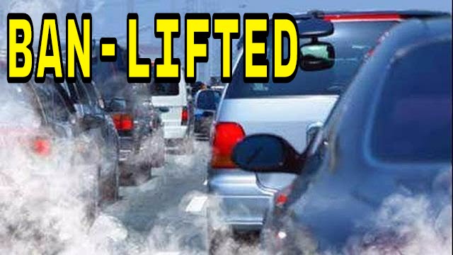 Ban On Delhi Diesel Vehicles - LIFTED