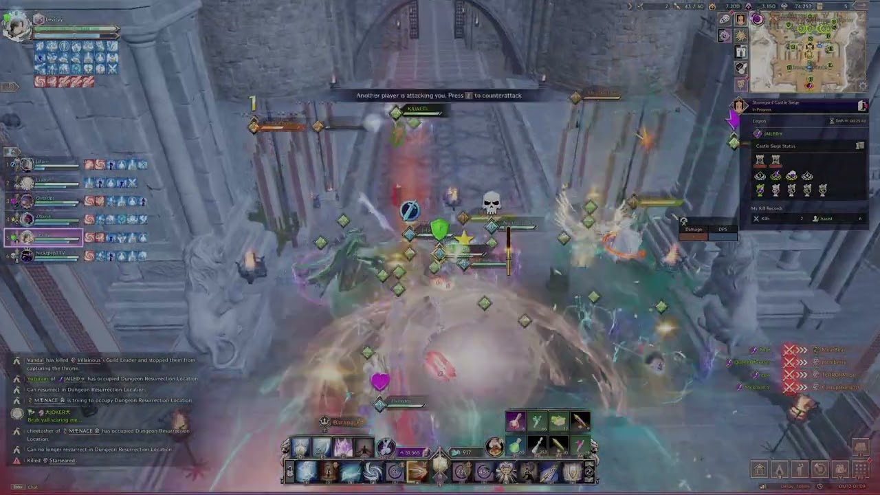 Interserver Siege - Stellarite (Jailed & Evicted) vs Adrenaline (Villainous & Menace) - 12/01/26