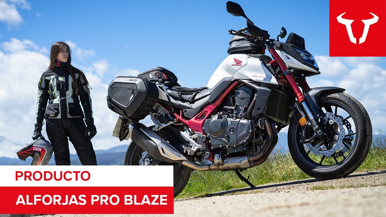 ¿BUSCAS EQUIPAJE PARA TU MOTO DEPORTIVA O NAKED? - TE PRESENTAMOS LAS ALFORJAS PRO BLAZE