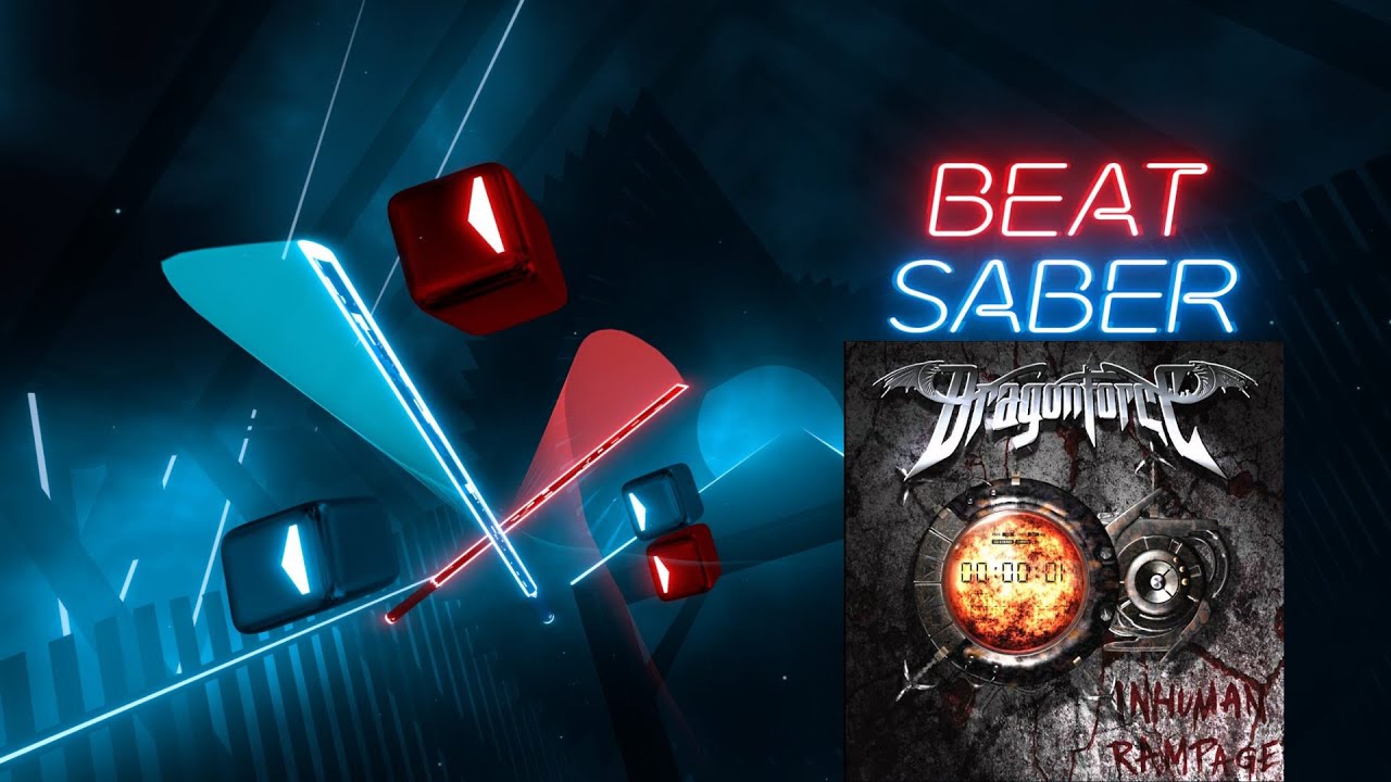 Through The Fire and Flames FULL COMBO | Expert + | Beat Saber
