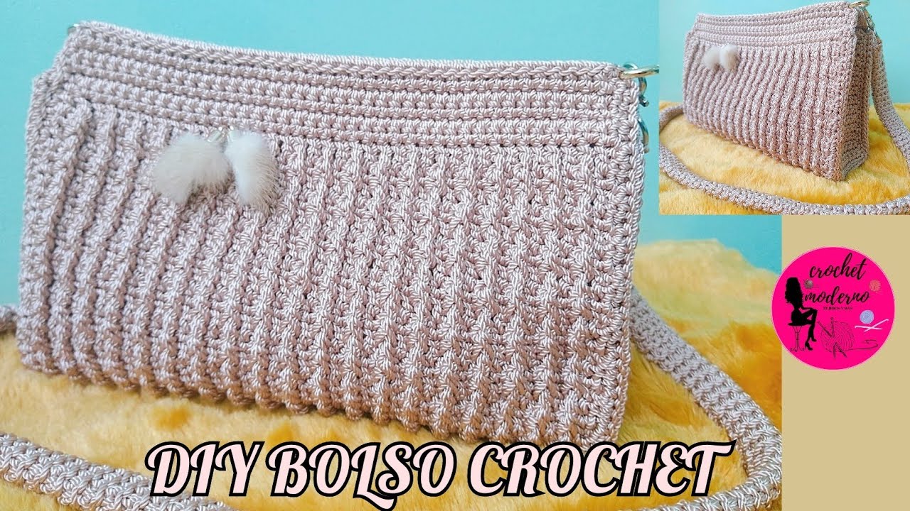 👜Bolso Elegante TEJIDO a crochet ✨ Bolsa tejida paso a paso | Bolso SUYAY