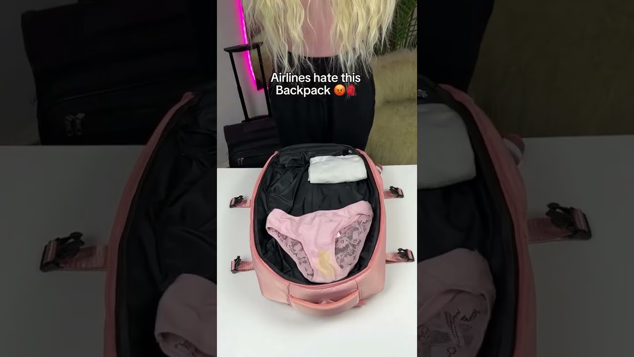 All budget airlines HATES this travel backpack 🎒