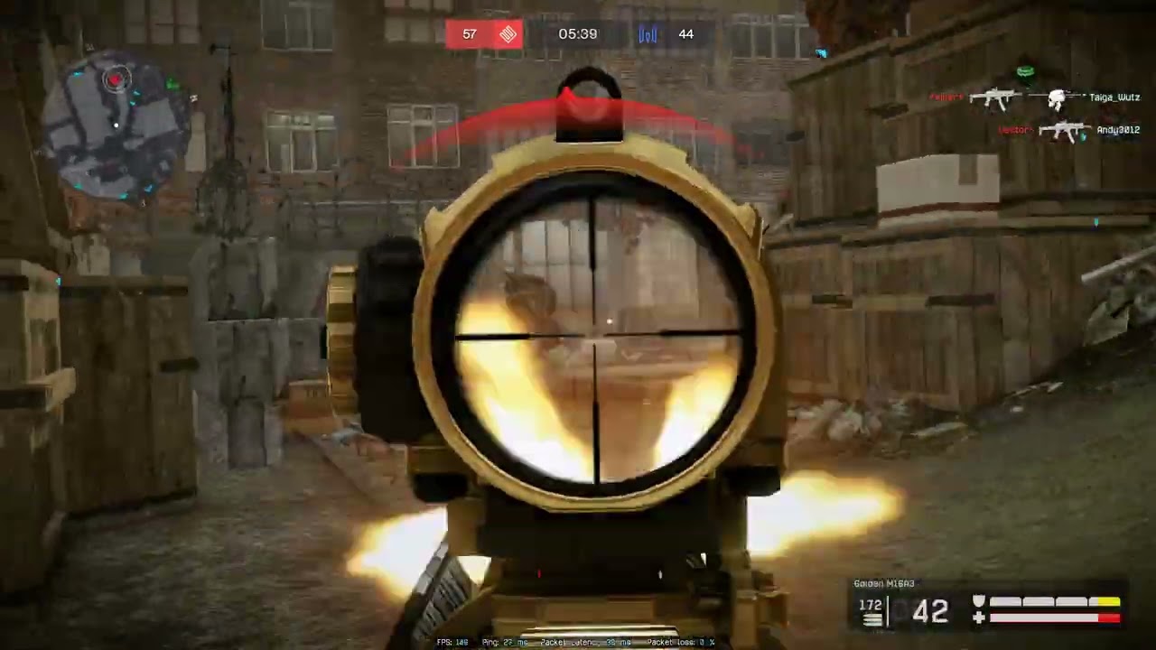 Warface Memories: TDM Downtown (south/low ground side) - Full Match
