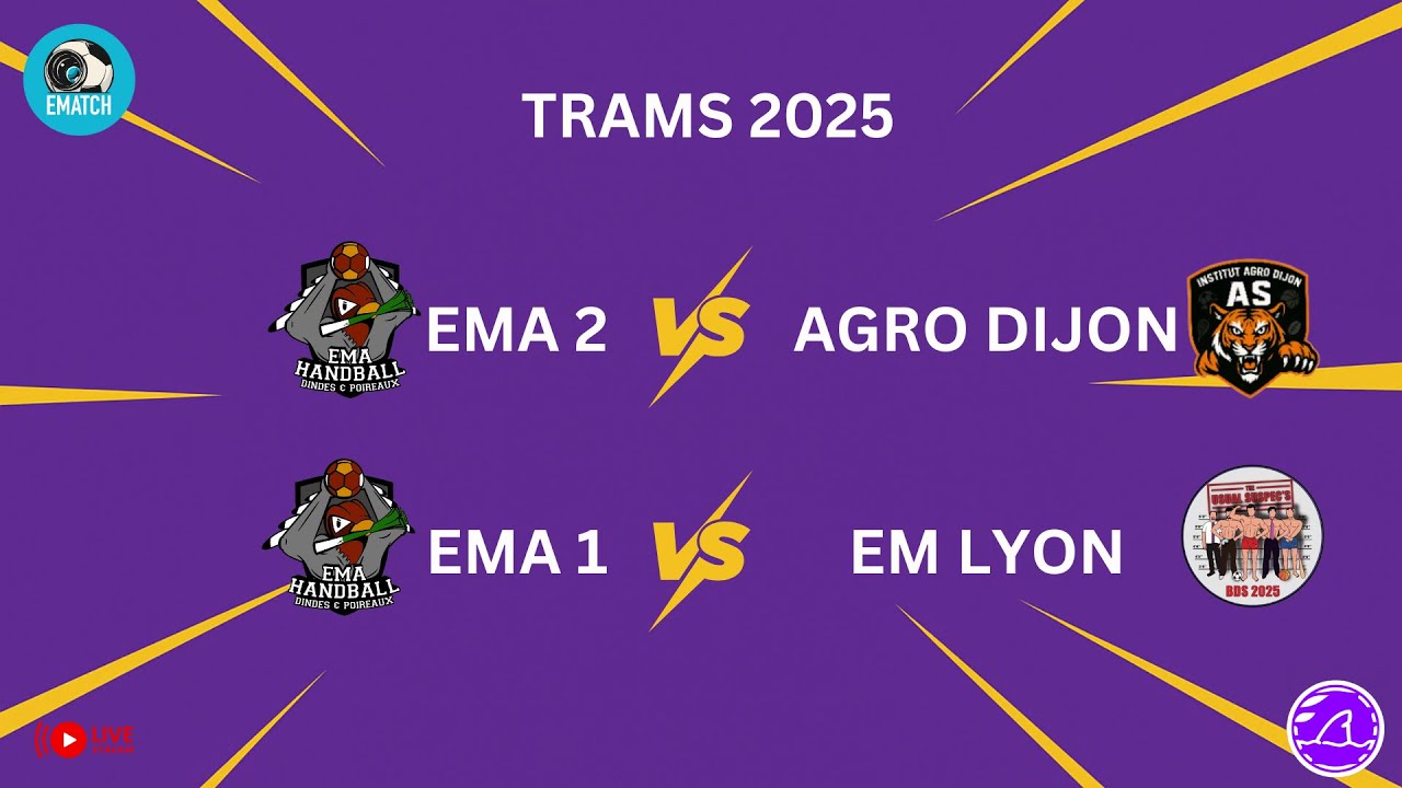 TRAMS 2025 Hand H:  EMA 2 - Agro Dijon & EMA 1 - EM Lyon