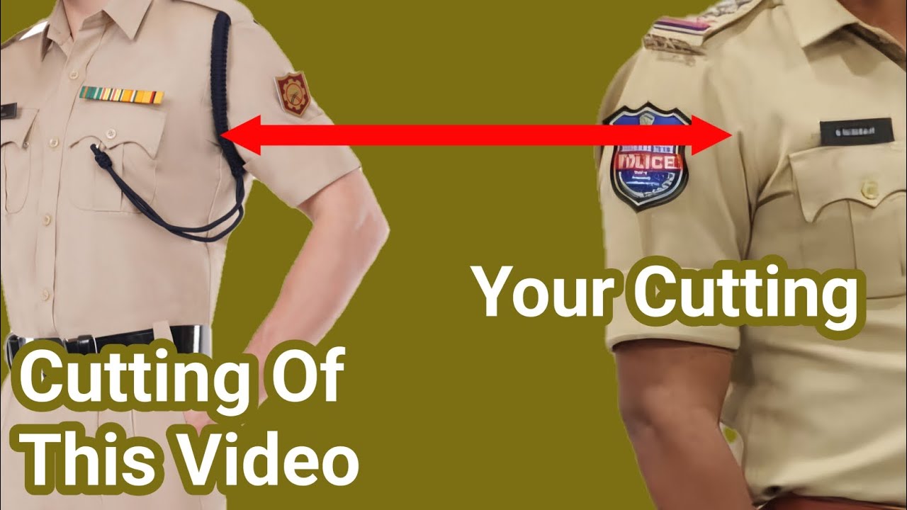 42 Sina Vardi Shirt Cutting / Police Shirt Cutting / Shirt Ki Cutting