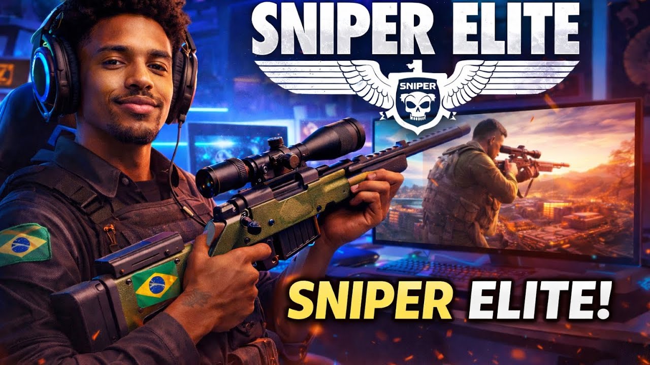 Sniper Elite 5 Dando bala em