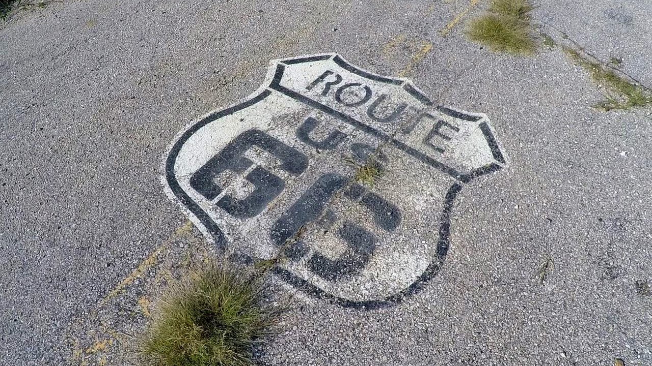 Route 66 Chicago to Los Angeles USA