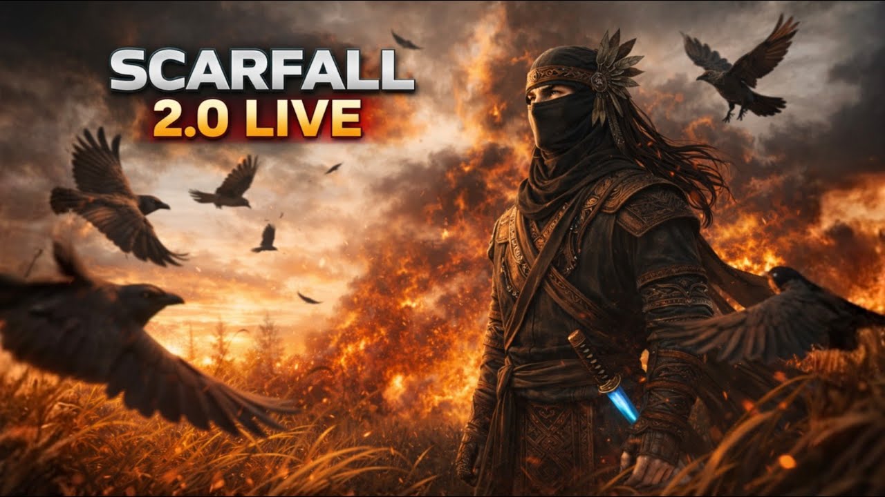 SCARFALL 2.0 LIVE 🔥 The Ninja Rises From the Flames!