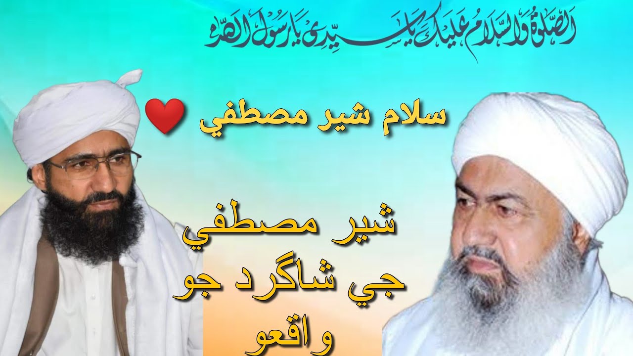 شير مصطفي جي شاگرد جو واقعو/سلام شير مصطفي ❤️/ڊاڪٽر مفتي حق النبي سڪندري الازهري