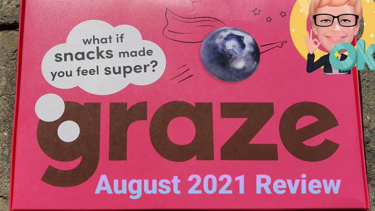 Graze Box Review August 2021 #grazebox #grazesnack #graze