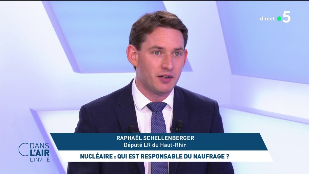 Raphaël Schellenberger - Nucléaire : qui est responsable du naufrage? #cdanslair l'invité 15.03.2023