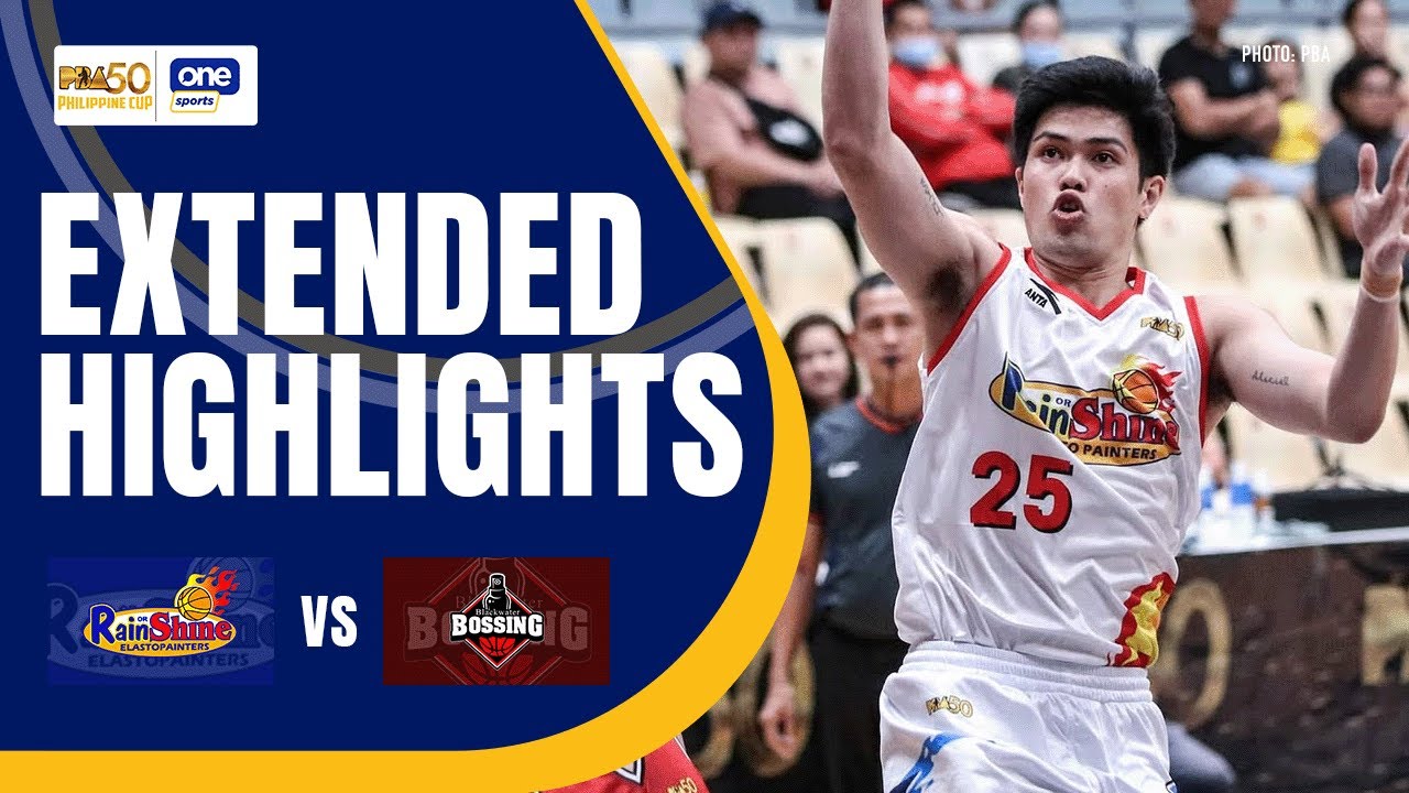 BLACKWATER vs. RAIN OR SHINE | EXTENDED HIGHLIGHTS | PBA SEASON 50 PHILIPPINE CUP | OCT. 24, 2025