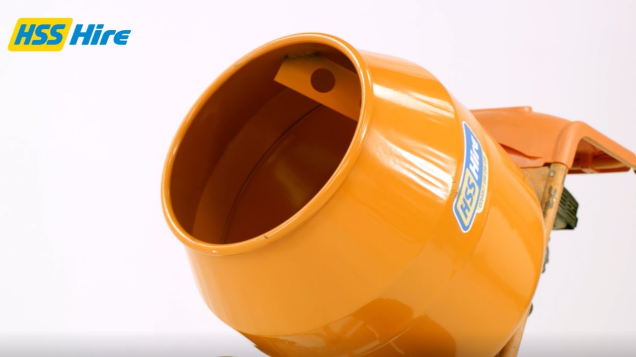How to use a Concrete Mixer