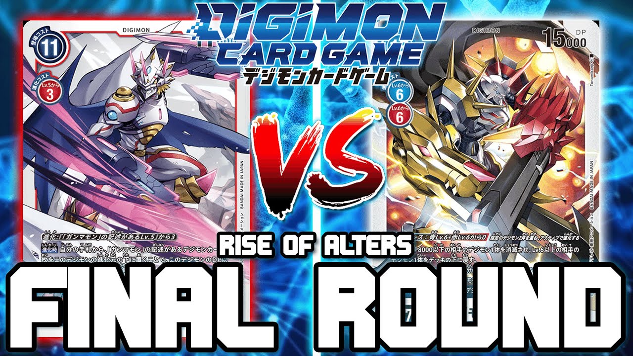 Siriusmon VS Omnimon Alter-S!! | Digimon Card Game: RB-01 vs EX-04 Rise of Alters (FINAL ROUND)