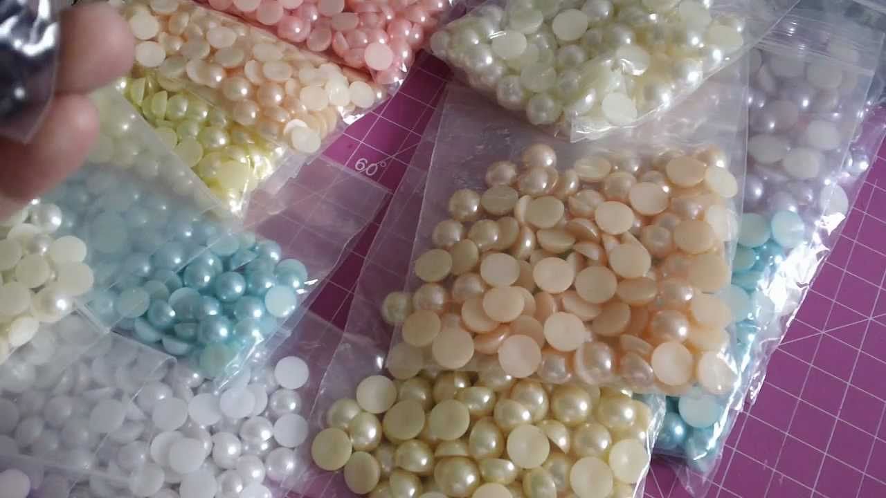Flatback pearls OH MY!!!