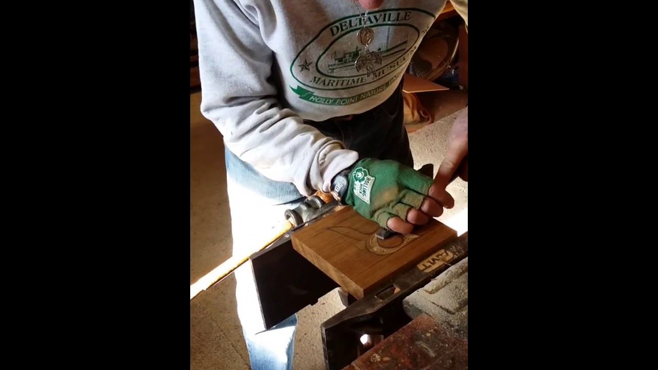 Carved Signs - Letter Carving Demonstration